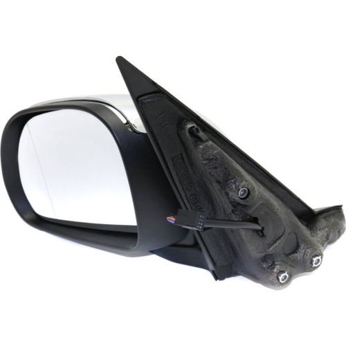 FIAT 500L 4DOORS (FIAT) DOOR MIRROR LEFT (Driver Side) POWER/HEATED (W/SPOT GLASS) (CHROME CVR) OEM#5RE87JXWAA-PFM 2014-2020 PL#FI1320103