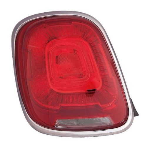 FIAT 500X (FIAT) TAIL LAMP ASSY LEFT (Driver Side) (OUTER)(SATIN SILVER) **CAPA** OEM#68285080AA 2016-2018 PL#FI2804100C