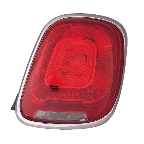 FIAT 500X (FIAT) TAIL LAMP ASSY RIGHT (Passenger Side) (OUTER)(SATIN SILVER) **CAPA** OEM#68285168AA 2016-2018 PL#FI2805100C