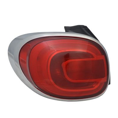 FIAT 500L 4DOORS (FIAT) TAIL LAMP ASSY LEFT (Driver Side) (EXC TREKKING)**CAPA** OEM#68201959AA 2014-2020 PL#FI2818101C
