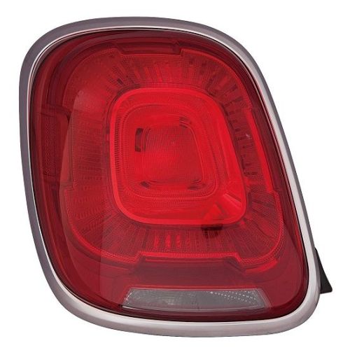 FIAT 500X (FIAT) TAIL LAMP ASSY LEFT (Driver Side) (CHROME) **CAPA** OEM#68285132AA 2016-2018 PL#FI2818103C