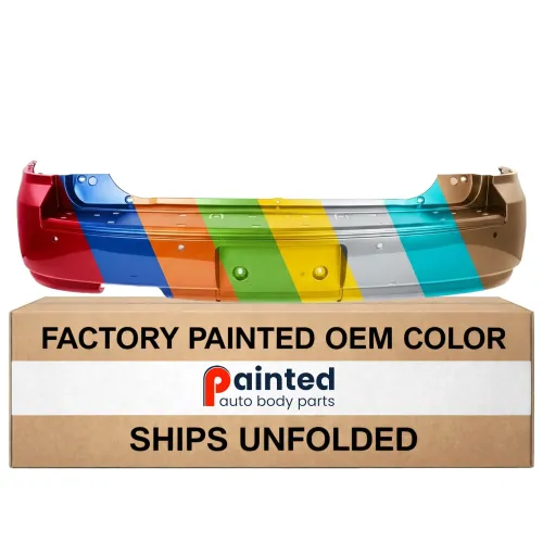 2010-2012 FORD FLEX Rear bumper CAPA OEM# AA8Z17K835MPTM PL# FO1100657C