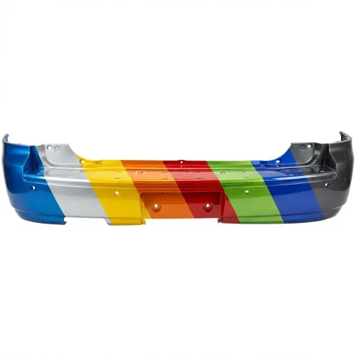 FORD TRUCKS & VANS FLEX REAR BUMPER COVER (W/TOWING)(SINGLE EXHAUST)**CAPA** OEM#AA8Z17K835NPTM 2010-2012 PL#FO1100659C