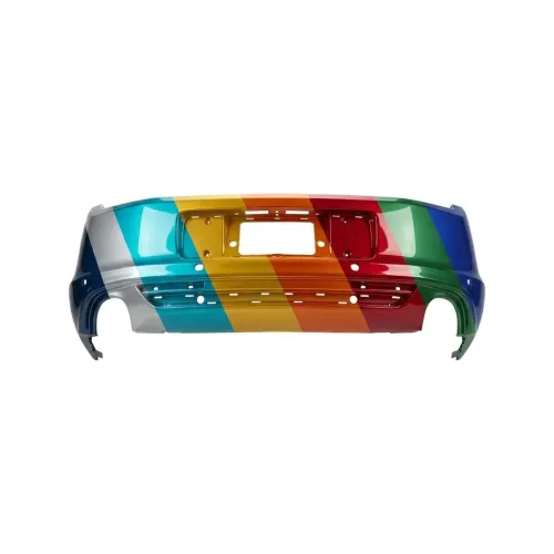 FORD MUSTANG REAR BUMPER COVER PRIMED (W/SENSOR)(BASE/GT)(WO/CALIFORNIA) OEM#DR3Z17K835BAPTM 2013-2014 PL#FO1100686