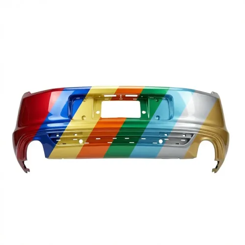 FORD MUSTANG REAR BUMPER COVER (WO/PARK SENSOR BASE/GT) **CAPA** OEM#DR3Z17K835AAPTM 2013-2014 PL#FO1100687C