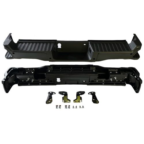 FORD TRUCKS & VANS FORD/PU F250/350/450 (SUPER DUTY) REAR STEP BMP ASSY BLACK (W/SENSOR) OEM#PC3Z17810MAPTM-PFM 2023-2025 PL#FO1103304