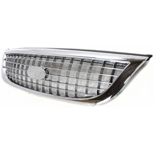 FORD TRUCKS & VANS WINDSTAR  GRILLE CHROME/BLACK (SE/SEL) OEM#1F2Z8200AA 2001-2003 PL#FO1200392