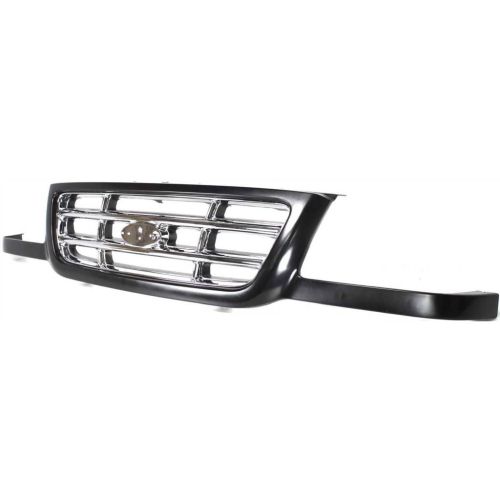 FORD TRUCKS & VANS RANGER  GRILLE PTD/CHROME ( 2 horizontal & 2 vetical bars) OEM#3L5Z8200CA 2001-2003 PL#FO1200394
