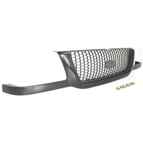 FORD TRUCKS & VANS RANGER  GRILLE PTD/BLACK (HONEYCOMB DESIGN) OEM#3L5Z8200BA 2001-2003 PL#FO1200395