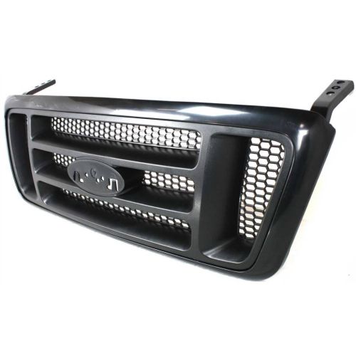 FORD TRUCKS & VANS FORD/PU  (F150 EXC HERITAGE) GRILLE PTD FRAME/ BLACK BAR/BLACK HONEYCOMB (FX4/STX MDL) OEM#4L3Z8200BAPTM 2004-2008 PL#FO1200414