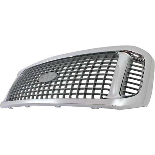 FORD TRUCKS & VANS EXCURSION  GRILLE CHROME/CHARCOAL OEM#1C7Z8200AAA 2000-2004 PL#FO1200448