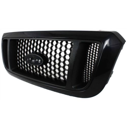 FORD TRUCKS & VANS RANGER  GRILLE PTD BLACK W/ARG MESH TYPE (4WD) OEM#4L5Z8200DAF 2004-2005 PL#FO1200460