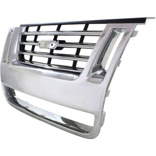 FORD TRUCKS & VANS EXPLORER  GRILLE CHROME (Eddie Bauer)**CAPA** OEM#8L2Z8200CA 2006-2010 PL#FO1200477C