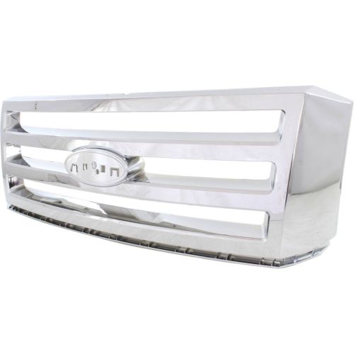FORD TRUCKS & VANS EXPEDITION  GRILLE ALL CHROME ( XLT/Eddie Bauer/King Ranch) OEM#7L1Z8200BA 2007-2014 PL#FO1200494
