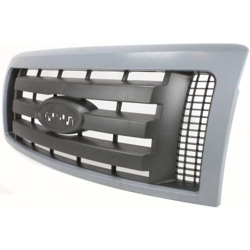 FORD TRUCKS & VANS FORD/PU  (F150)(EXC SVT RAPTOR) GRILLE PTD FRAME/TEXT BLACK (3 BAR) (STX MDL)**CAPA** OEM#9L3Z8200BPTM 2009-2014 PL#FO1200512C