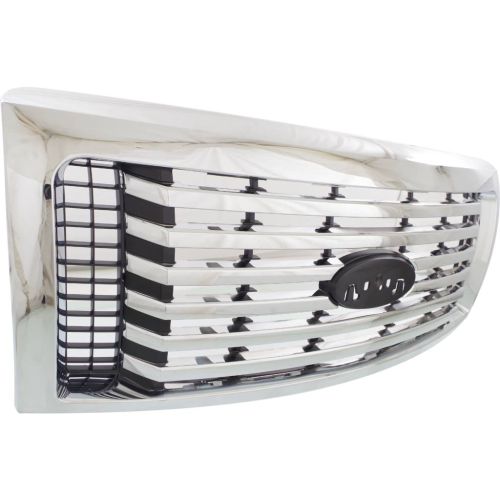 FORD TRUCKS & VANS FORD/PU  (F150)(EXC SVT RAPTOR) GRILLE CHROME (6 SMALL BAR)(XLT W/CHROME APPEARANCE PKG) OEM#AL3Z8200C 2010-2012 PL#FO1200531
