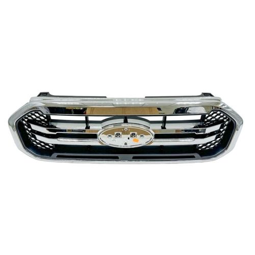 FORD TRUCKS & VANS RANGER GRILLE CHROME/BLACK (BAR TYPE) OEM#KB3Z8200H 2019-2023 PL#FO1200721