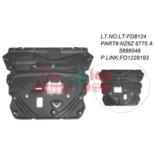 FORD TRUCKS & VANS MAVERICK FRONT SPLASH SHIELD (ENG UNDER CVR)(FWD) **CAPA** OEM#LX6Z6775U 2022-2024 PL#FO1228193C