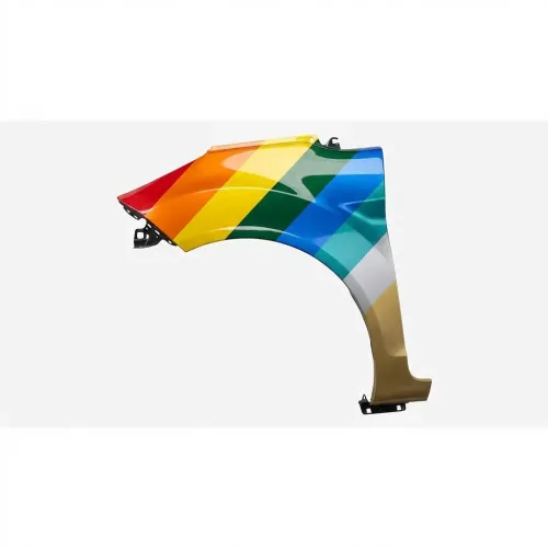 FORD FIESTA/HATCHBACK (EXC ST) FENDER LEFT (Driver Side) (WO/ROCKER MOLDING HOLE)**CAPA** OEM#BE8Z16006A 2014-2019 PL#FO1240278C