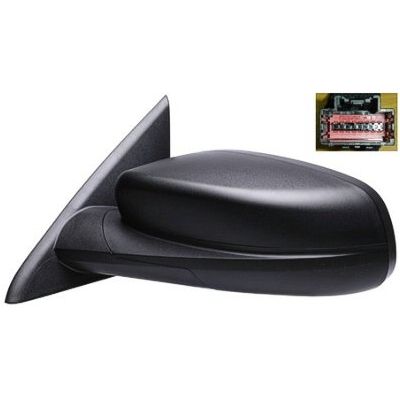 FORD TAURUS  (EXC SHO) DOOR MIRROR LEFT (Driver Side) PWR (SE)(TXT CVR) OEM#AG1Z17683A-PFM 2010-2012 PL#FO1320361