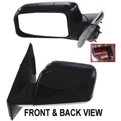 FORD TRUCKS & VANS EDGE DOOR MIRROR LEFT (Driver Side) PWR/HTD/PUDDLE/MEMORY/M-FOLD (PTM) OEM#7T4Z17683CC (P) 2007 PL#FO1320366