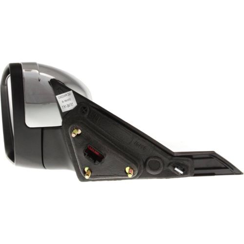 FORD FIVE-HUNDRED DOOR MIRROR LEFT (Driver Side) PWR HTD (W/PUDDLE LAMP)(W/MEMORY) CHROME COVER OEM#6G1Z17683C-PFM 2005-2007 PL#FO1320376
