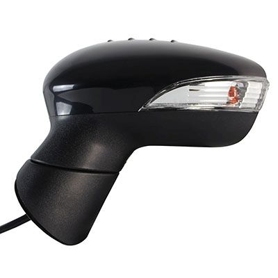 FORD FIESTA/HATCHBACK  (EXC ST) DOOR MIRROR LEFT (Driver Side) PWR/N-HTD/SIGNAL (W/SPOT GLASS) OEM#D2BZ17683F-PFM 2014-2019 PL#FO1320460