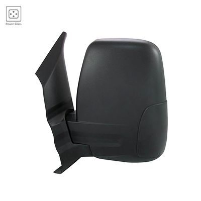 FORD TRUCKS & VANS TRANSIT  DOOR MIRROR LEFT (Driver Side) PWR/N-HTD (MEDIUM/HIGH ROOF)(SHORT ARM)(TEX) OEM#CK4Z17683DA 2015-2017 PL#FO1320551
