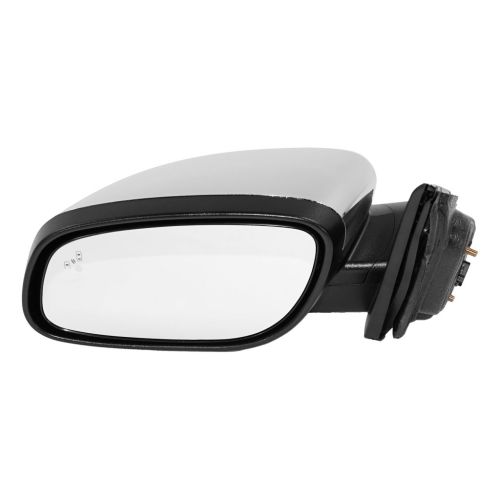 FORD TAURUS DOOR MIRROR LEFT (Driver Side) PWR/HTD/PUDDLE LAMP/MEMORY (W/BSD)(CHROME)(WO/DIM OEM#AG1Z17683F-PFM 2013-2019 PL#FO1320646