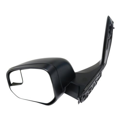 FORD TRUCKS & VANS TRANSIT CONNECT DOOR MIRROR LEFT (Driver Side) MANUAL (SMALL)(W/BLIND SPOT GLASS)(BLACK CVR) OEM#DT1Z17683U-PFM 2014-2022 PL#FO1320727