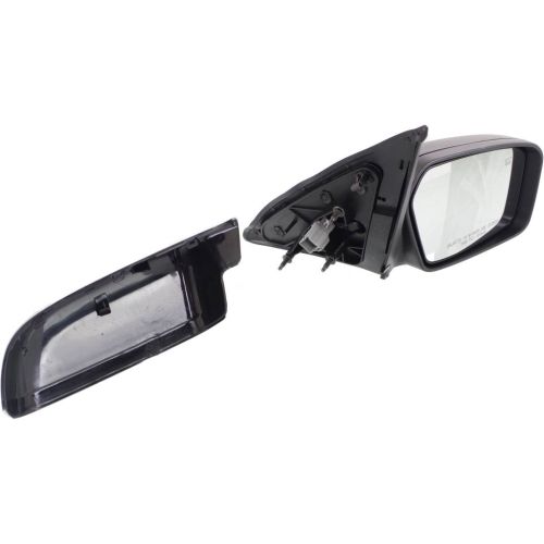 FORD FUSION HYBRID DOOR MIRROR RIGHT (Passenger Side) POWER/HEATED (W/PUDDLE LAMP)(SMOOTH CVR)(W/O SPOTTER) OEM#6E5Z17682B 2010 PL#FO1321267