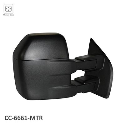 FORD TRUCKS & VANS FORD/PU  (F150)(EXC RAPTOR) DOOR MIRROR RIGHT (Passenger Side) MANUAL (WO/SIGNAL)(TOW TYPE)(TXT CVR) OEM#FL3Z17682AB 2015-2018 PL#FO1321515