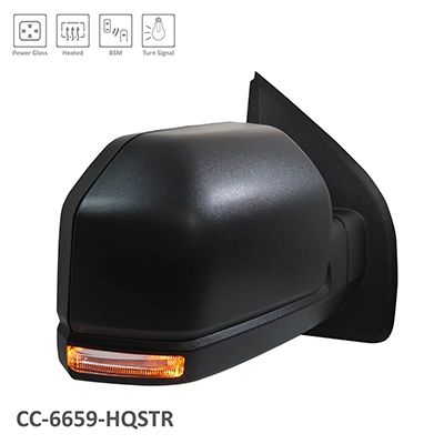 FORD TRUCKS & VANS FORD/PU  (F150)(EXC RAPTOR) DOOR MIRROR RIGHT (Passenger Side) PWR/HTD/SIGNAL/MEMORY (W/BSD)(STD TYPE)(TEX) OEM#FL3Z17682EA 2015-2016 PL#FO1321525