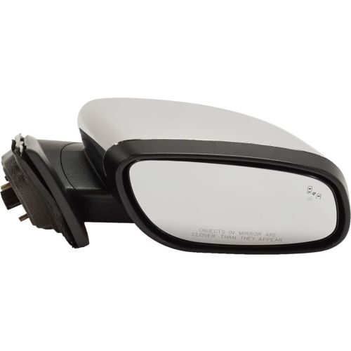 FORD TAURUS DOOR MIRROR RIGHT (Passenger Side) PWR/HTD/PUDDLE LAMP/MEMORY (W/BSD)(CHROME)(WO/DIM OEM#AG1Z17682E-PFM 2013-2019 PL#FO1321646