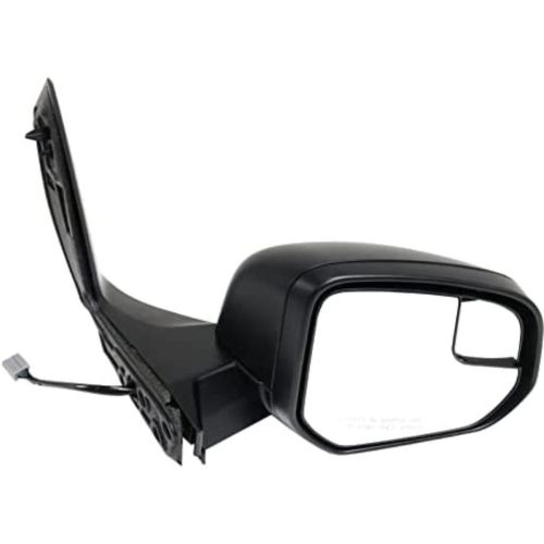 FORD TRUCKS & VANS TRANSIT CONNECT DOOR MIRROR RIGHT (Passenger Side) PWR/HTD (SMALL)(W/BLIND SPOT GLASS)(BLACK CVR) OEM#DT1Z17682V-PFM 2014-2022 PL#FO1321728