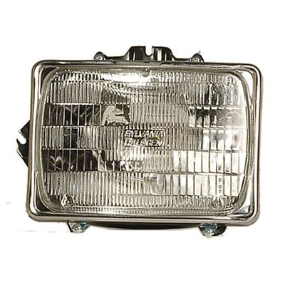 FORD TRUCKS & VANS FORD VAN HEAD LAMP ASSEMBLY LEFT (Driver Side) (SEALED BEAM)(HALOGEN) OEM#F3UZ13007A-PFM 1992-2007 PL#FO2500127