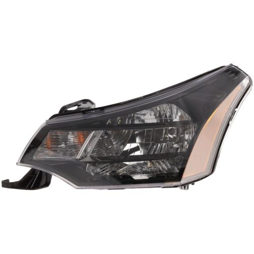 FORD FOCUS HEAD LAMP ASSY LEFT (Driver Side) BLACK (CP)( S/D 10-11 SES MDL) OEM#9S4Z13008D 2008-2011 PL#FO2502269