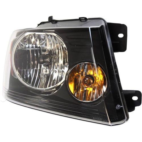 FORD TRUCKS & VANS FORD/PU (F150 EXC HERITAGE) HEAD LAMP ASSEMBLY RIGHT (Passenger Side) (W/O CHROME TRIM)(W/BLK TRIM)**CAPA** OEM#7L3Z13008EA 2007-2008 PL#FO2503247C