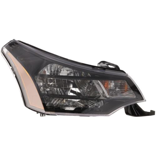 FORD FOCUS HEAD LAMP ASSY RIGHT (Passenger Side) BLACK (CP)( S/D 10-11 SES MDL) OEM#9S4Z13008C 2008-2011 PL#FO2503269