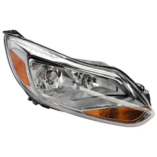 FORD FOCUS HATCHBACK/ST HEAD LAMP RIGHT (Passenger Side) (CHROMEOME)(SE/SEL)**CAPA** OEM#BM5Z13008F 2012-2014 PL#FO2503298C