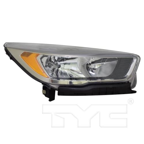 FORD TRUCKS & VANS ESCAPE HEAD LAMP ASSY RIGHT (Passenger Side) (HALOGEN WO/LED)(WO/BLACK BEZEL) OEM#GJ5Z13008N 2017-2019 PL#FO2503349