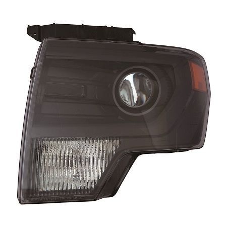FORD TRUCKS & VANS FORD/PU F150 (EXC SVT RAPTOR) HEAD LAMP LEFT (Driver Side) (HID)(BLACK TRIM)(WO/BULBS&BALLAST)**CAPA** OEM#DL3Z13008FB 2009-2014 PL#FO2518121C