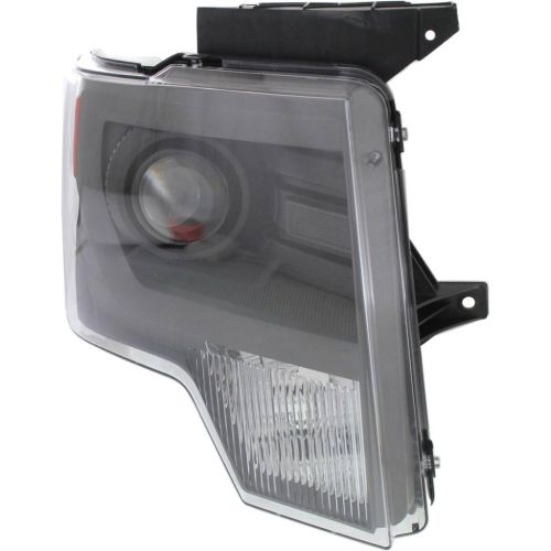 FORD TRUCKS & VANS FORD/PU  (F150) SVT RAPTOR HEAD LAMP ASSY RIGHT (Passenger Side) ( HID)(GRAY TRIM)(W/BULBS&BALLAST) OEM#DL3Z13008BB-PFM 2010-2014 PL#FO2519122