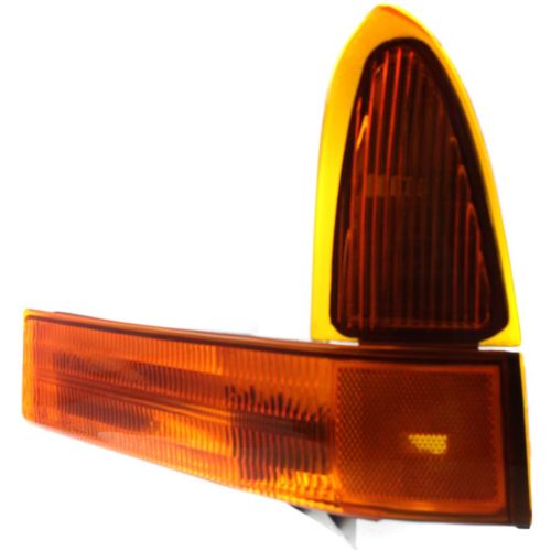 FORD TRUCKS & VANS EXCURSION PARK/CORNER LAMP LEFT (Driver Side) (ALL AMBER) **CAPA** OEM#XC3Z13201BA 2000-2001 PL#FO2520141C