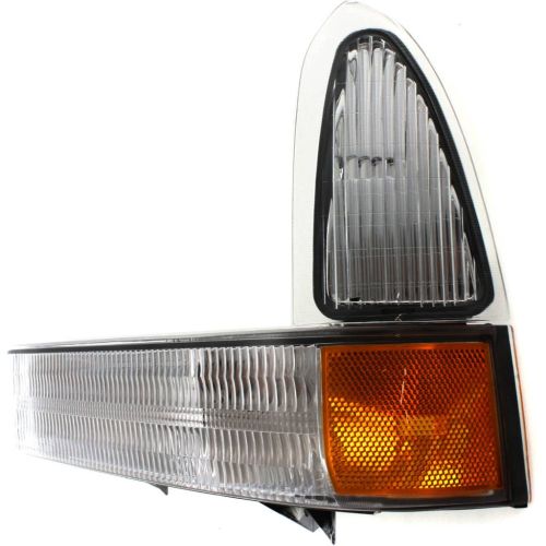 FORD TRUCKS & VANS EXCURSION PARK/CORNER LAMP LEFT (Driver Side) (CLEAR/AMBER) OEM#2C3Z13201AA 2001-2005 PL#FO2520169