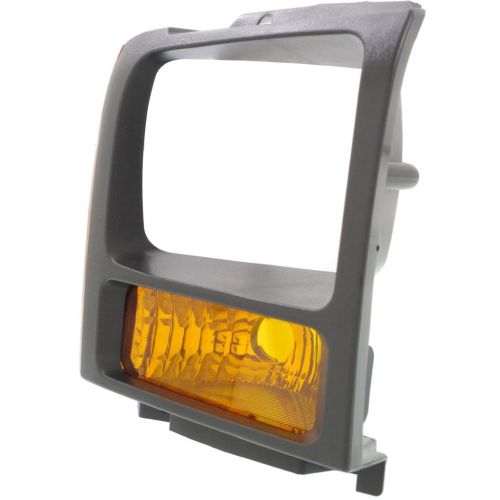 FORD TRUCKS & VANS FORD/PU  (F250/350/450/550) Super Duty CORNER LAMP & HEAD LAMP DOOR BLACK RIGHT (Passenger Side) (SEALED BEAM TYPE) OEM#6C3Z13200AAA 2006-2007 PL#FO2527104