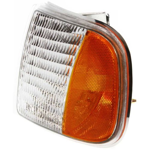 FORD TRUCKS & VANS FORD/PU  (F150 HERITAGE MODEL) CORNER LAMP UNIT LEFT (Driver Side) (AMBER/CLEAR)(Exc Lighting & Harley-D.) OEM#F75Z13201AC 2004 PL#FO2550118