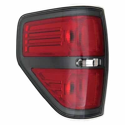 FORD TRUCKS & VANS FORD/PU (F150)(EXC SVT RAPTOR) TAIL LAMP UNIT LEFT (Driver Side) (FX2)(GREY ACCENTS) OEM#BL3Z13405AA (P) 2010-2014 PL#FO2818150