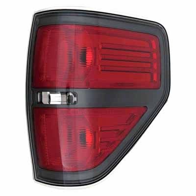FORD TRUCKS & VANS FORD/PU (F150)(EXC SVT RAPTOR) TAIL LAMP UNIT RIGHT (Passenger Side) (FX2)(GREY ACCENTS) OEM#BL3Z13404AA (P) 2010-2014 PL#FO2819150
