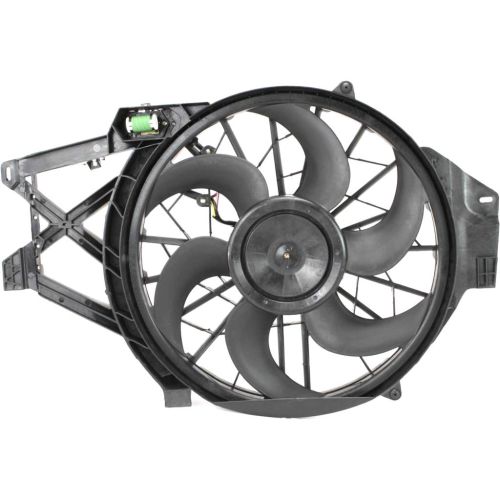 FORD MUSTANG RADIATOR & A/C FAN ASSY (4.6L)(SINGLE FAN) OEM#3R3Z8C607AA 2001-2004 PL#FO3115120